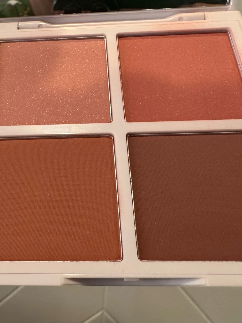 NWT Lithe Sunset Face Palette | 4-Pan Blush, Bronzer & Highlighter Palette | Veg
